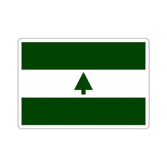 Flag of Greenbelt, Maryland - STICKER Vinyl Kiss-Cut Decal 2 Inch White - The Sticker Space