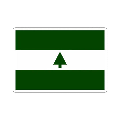 Flag of Greenbelt, Maryland - STICKER Vinyl Kiss-Cut Decal 6 Inch White - The Sticker Space