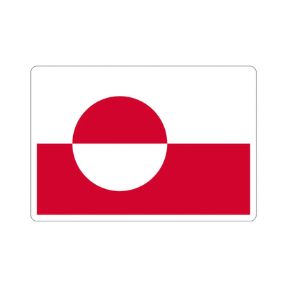 Flag of Greenland STICKER Vinyl Die-Cut Decal-3 Inch-The Sticker Space