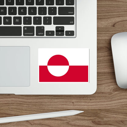 Flag of Greenland STICKER Vinyl Die-Cut Decal-The Sticker Space