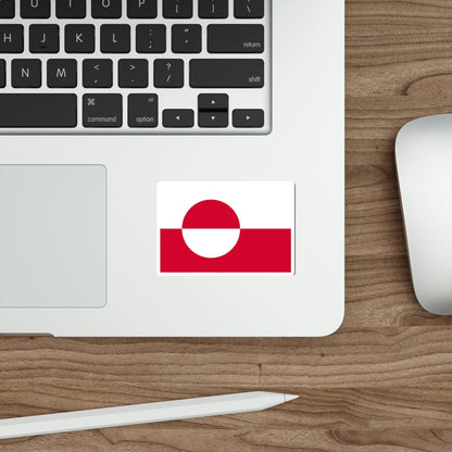 Flag of Greenland STICKER Vinyl Die-Cut Decal-The Sticker Space