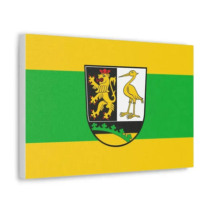 Flag of Greiz Germany - Canvas Wall Art - The Sticker Space