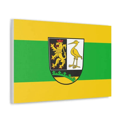 Flag of Greiz Germany - Canvas Wall Art - The Sticker Space