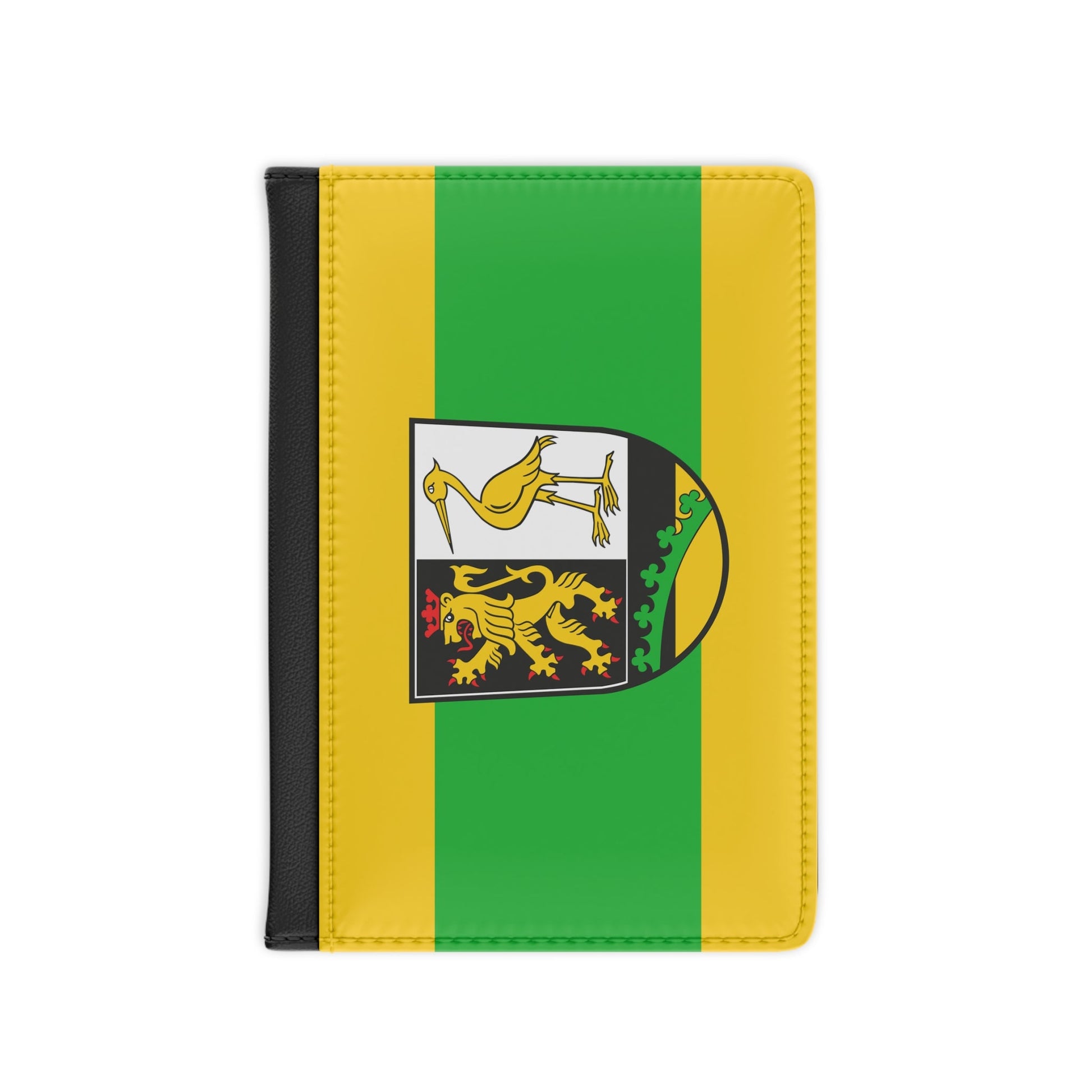 Flag of Greiz Germany - Passport Holder-3.9" x 5.8"-The Sticker Space