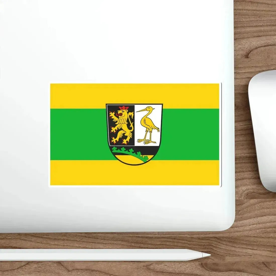 Flag of Greiz Germany STICKER Vinyl Die-Cut Decal - The Sticker Space