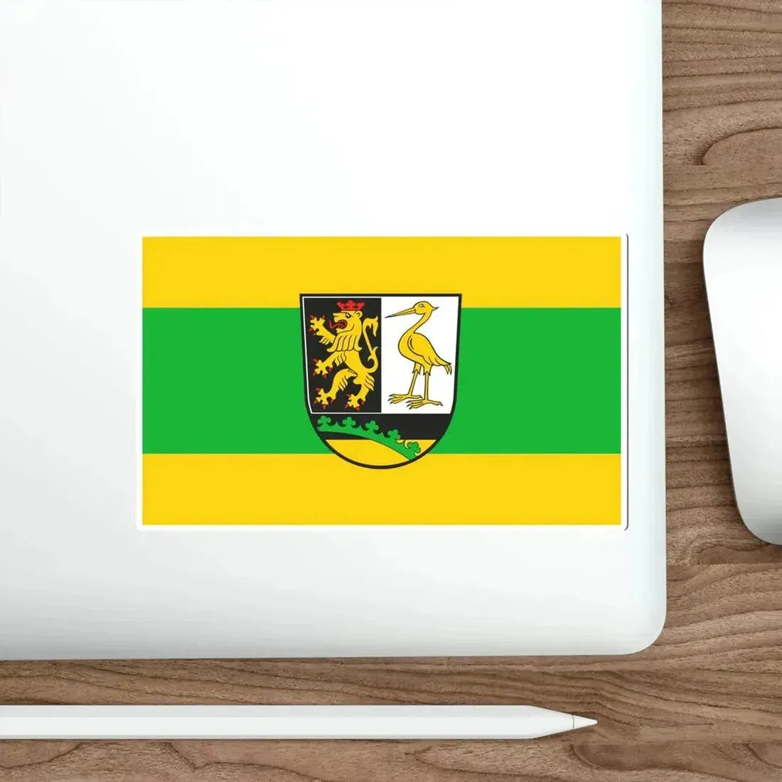 Flag of Greiz Germany STICKER Vinyl Die-Cut Decal - The Sticker Space