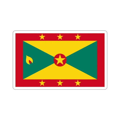 Flag of Grenada STICKER Vinyl Die-Cut Decal 2 Inch - The Sticker Space
