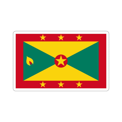 Flag of Grenada STICKER Vinyl Die-Cut Decal-2 Inch-The Sticker Space