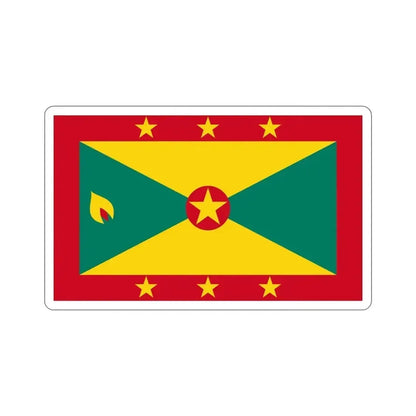 Flag of Grenada STICKER Vinyl Die-Cut Decal - The Sticker Space