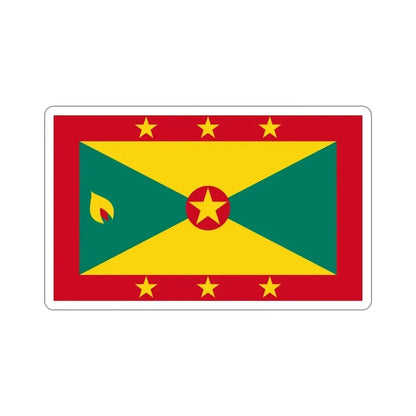 Flag of Grenada STICKER Vinyl Die-Cut Decal - The Sticker Space