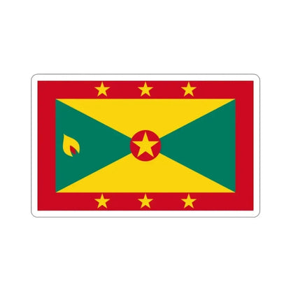 Flag of Grenada STICKER Vinyl Die-Cut Decal - The Sticker Space