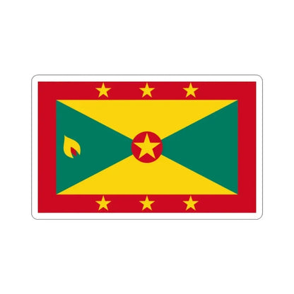 Flag of Grenada STICKER Vinyl Die-Cut Decal - The Sticker Space