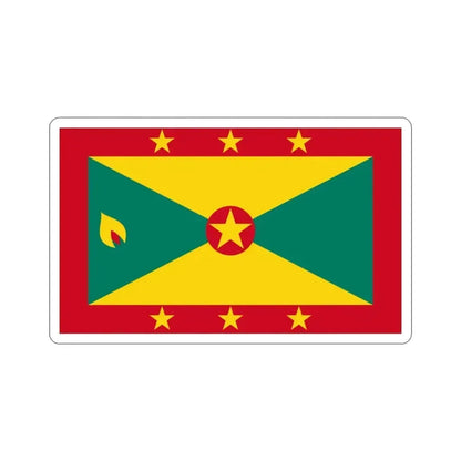 Flag of Grenada STICKER Vinyl Die-Cut Decal - The Sticker Space