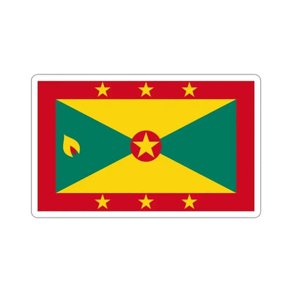 Flag of Grenada STICKER Vinyl Die-Cut Decal - The Sticker Space