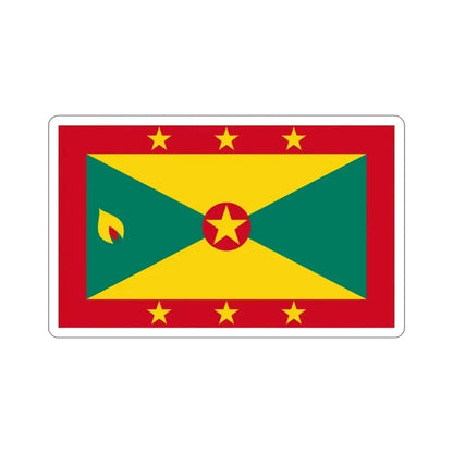 Flag of Grenada STICKER Vinyl Die-Cut Decal - The Sticker Space