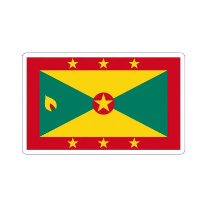 Flag of Grenada STICKER Vinyl Die-Cut Decal - The Sticker Space