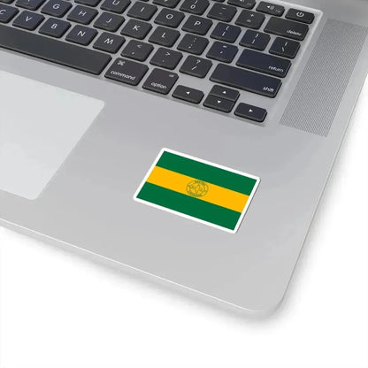 Flag of Gretna Louisiana (United States) STICKER Vinyl Kiss-Cut Decal - The Sticker Space