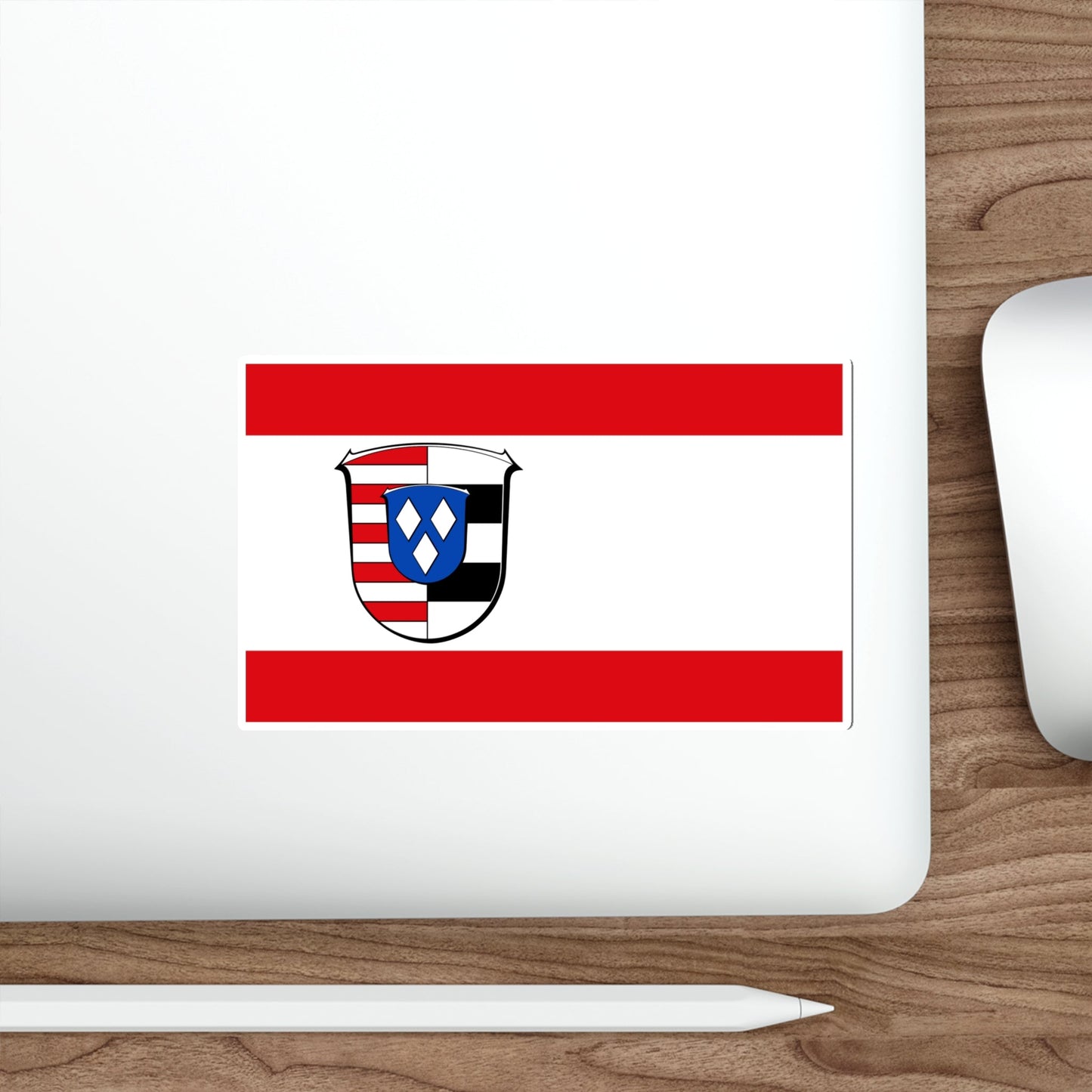 Flag of Groß Gerau Germany STICKER Vinyl Die-Cut Decal-The Sticker Space