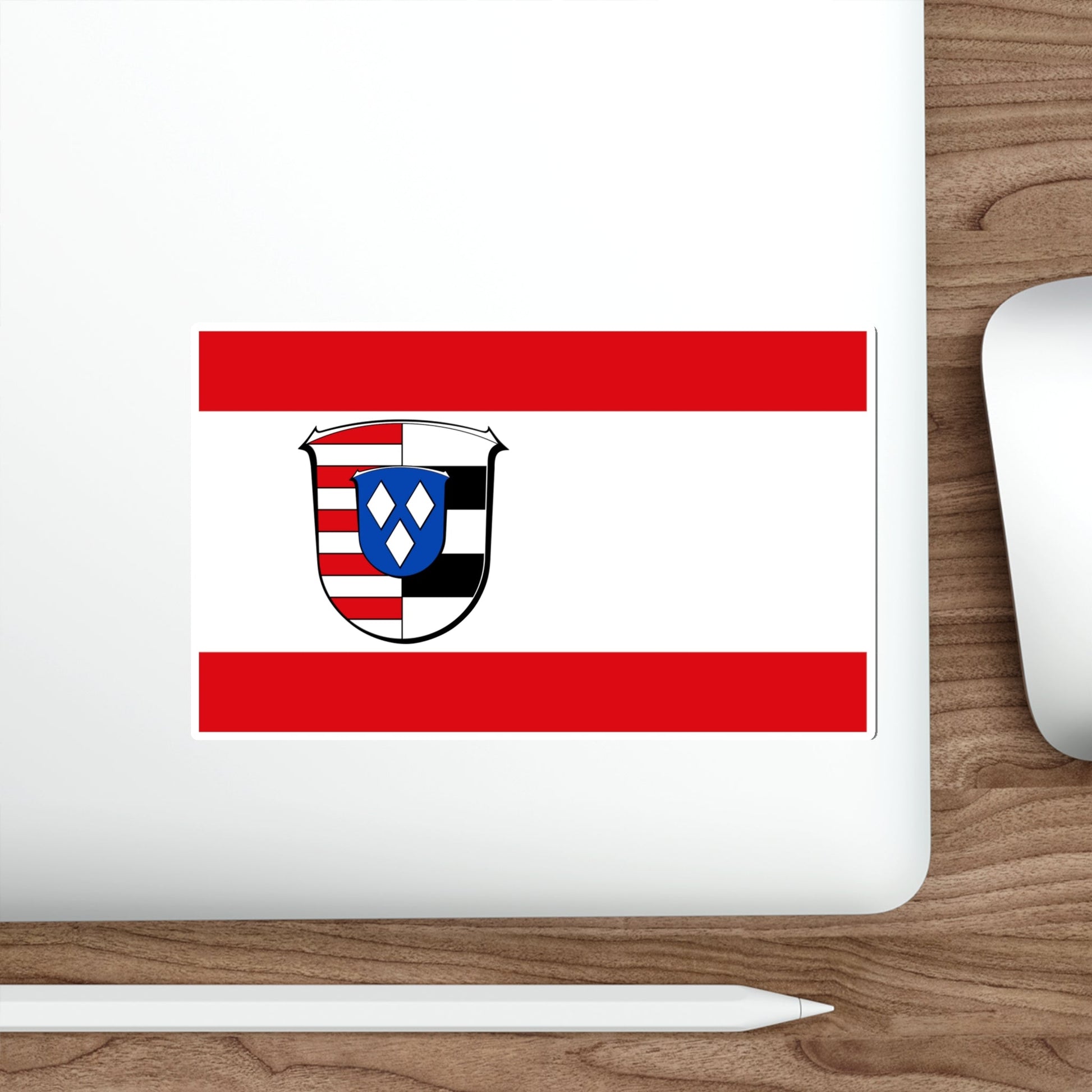 Flag of Groß Gerau Germany STICKER Vinyl Die-Cut Decal-The Sticker Space