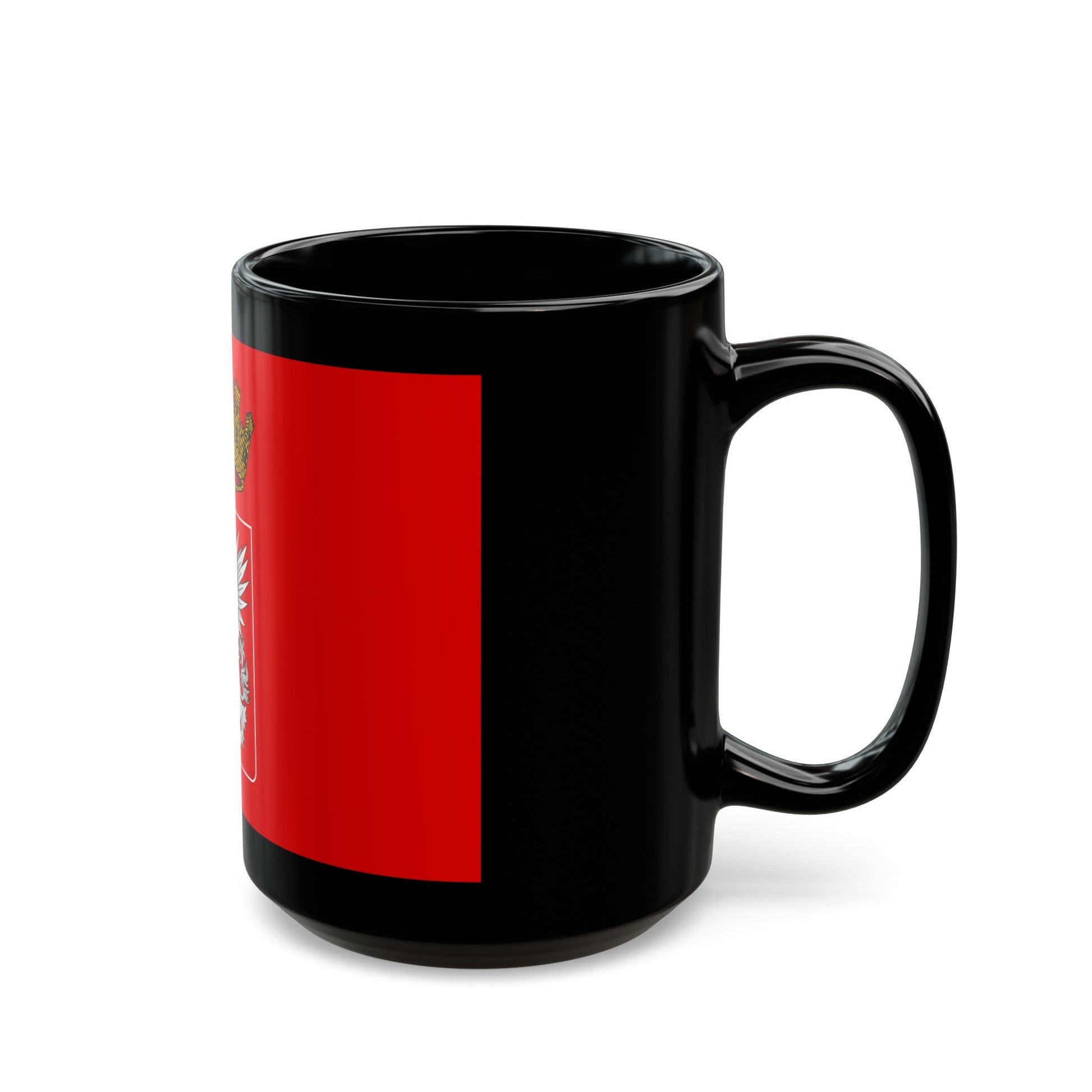 Flag of Grosseto Italy - Black Coffee Mug-The Sticker Space