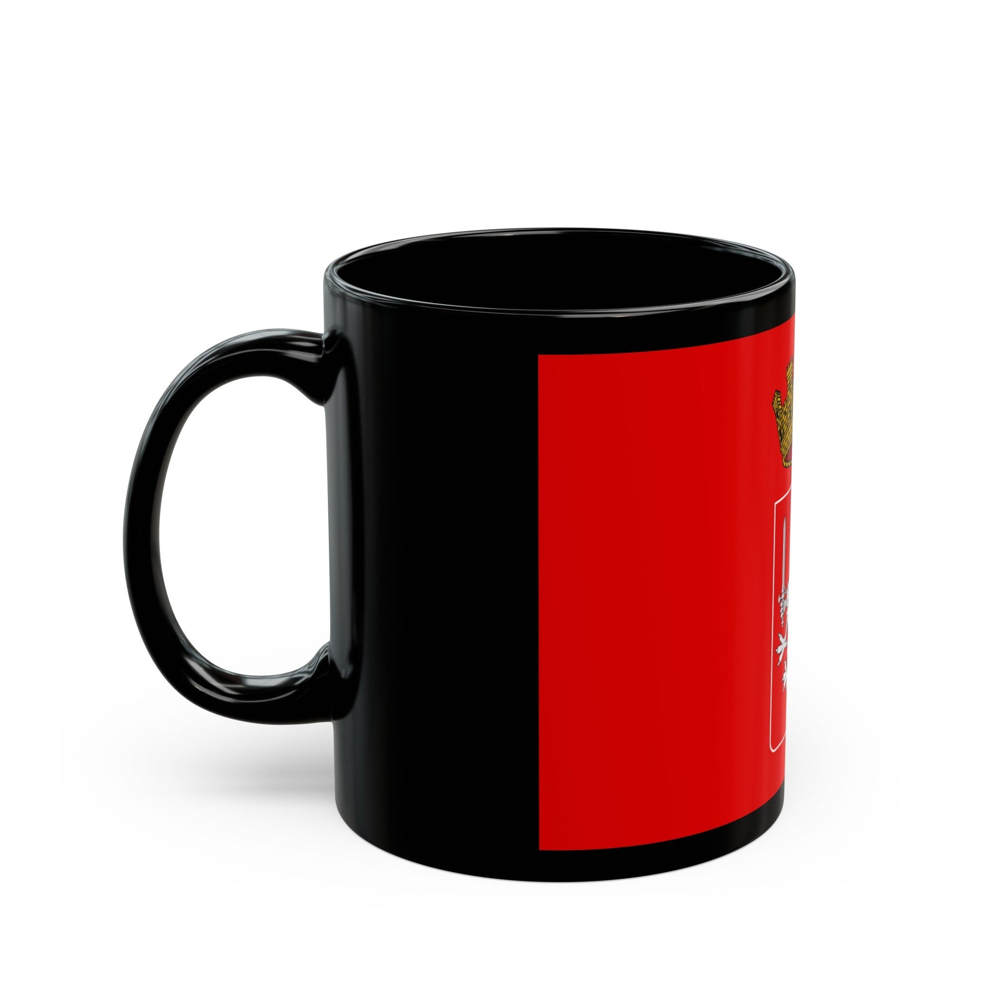 Flag of Grosseto Italy - Black Coffee Mug-The Sticker Space