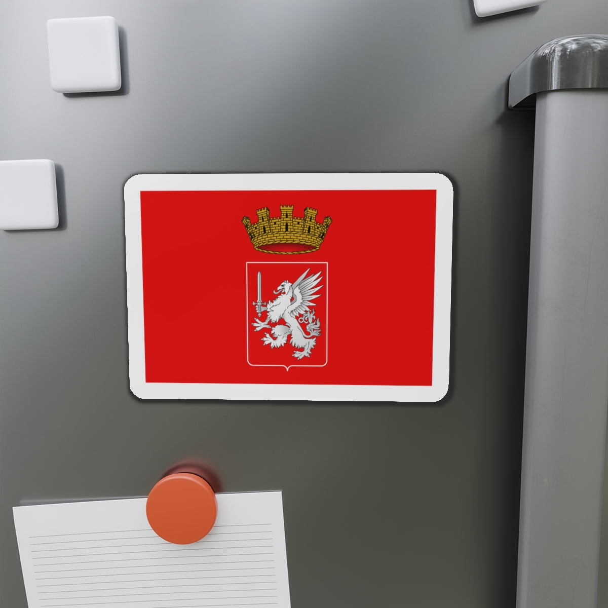 Flag of Grosseto Italy - Die-Cut Magnet-The Sticker Space