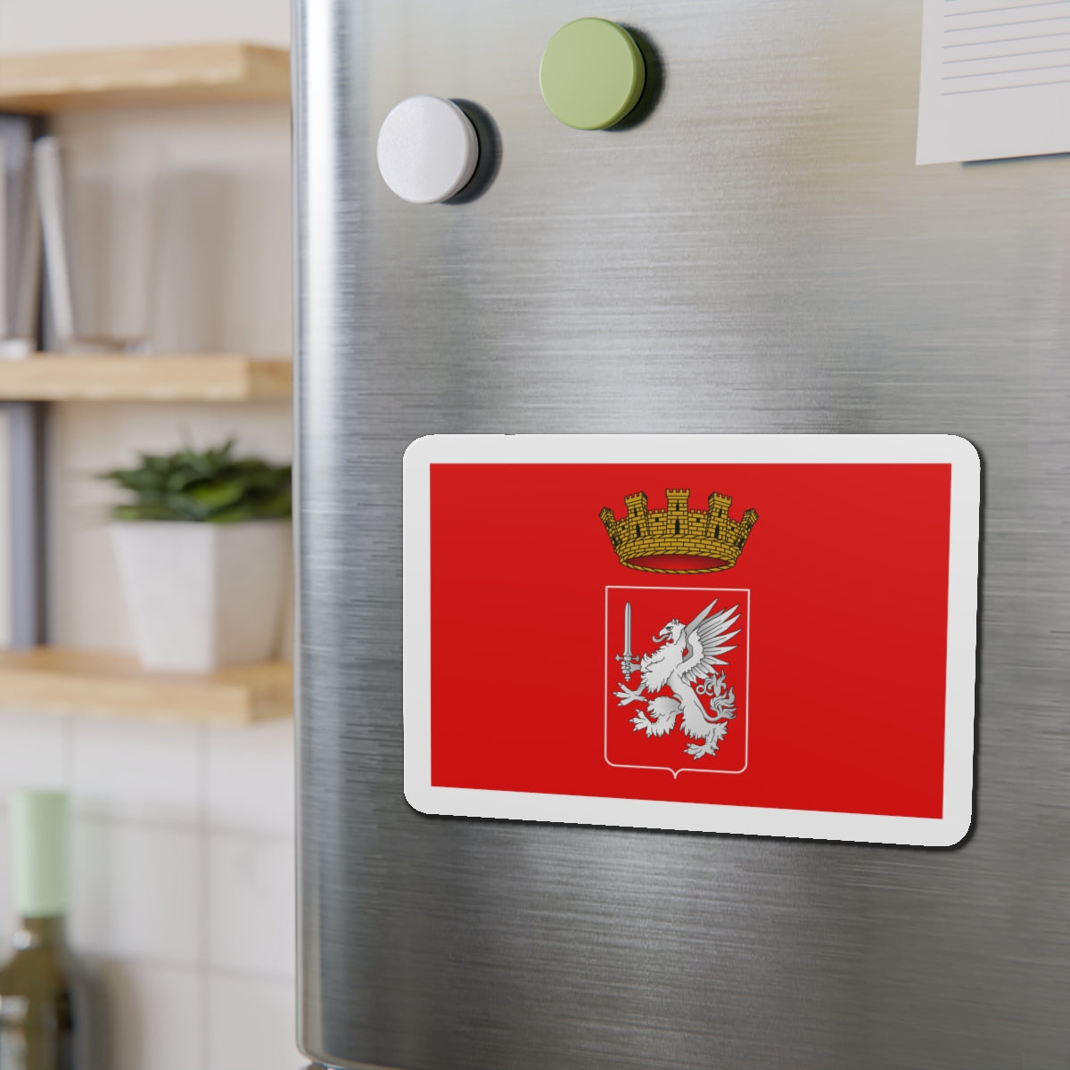 Flag of Grosseto Italy - Die-Cut Magnet-The Sticker Space