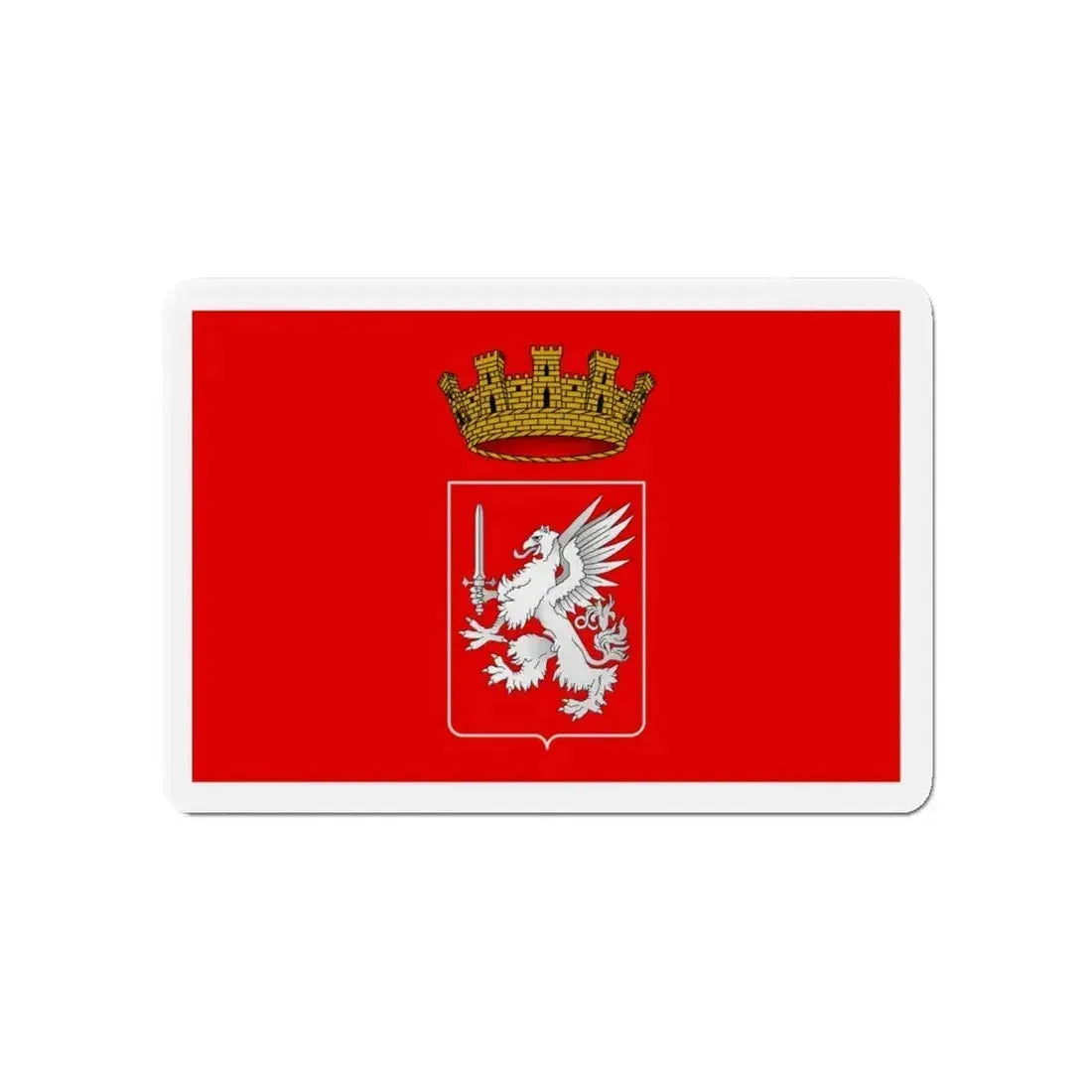 Flag of Grosseto Italy - Refrigerator Magnet - The Sticker Space