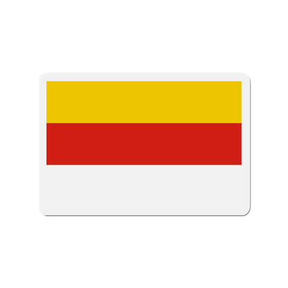 Flag of Grudziądz Poland - Die-Cut Magnet-2" x 2"-The Sticker Space