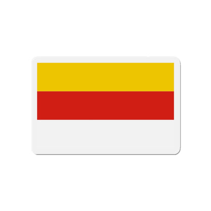 Flag of Grudziądz Poland - Die-Cut Magnet-4" x 4"-The Sticker Space