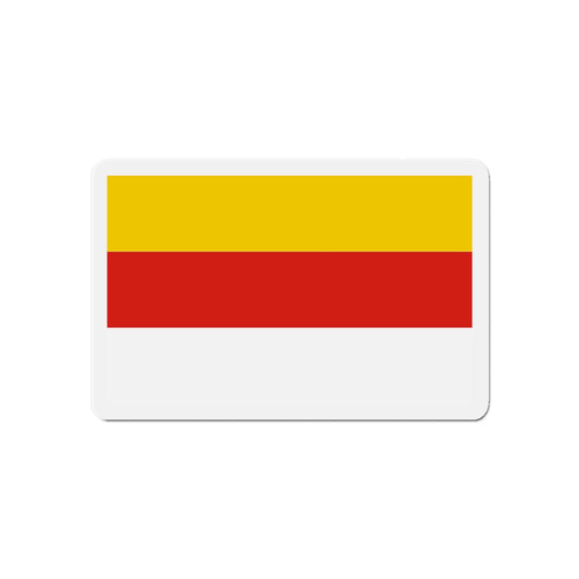 Flag of Grudziądz Poland - Die-Cut Magnet-6 × 6"-The Sticker Space