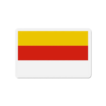 Flag of Grudziądz Poland - Refrigerator Magnet 3 Inch - The Sticker Space