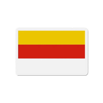 Flag of Grudziądz Poland - Refrigerator Magnet 4 Inch - The Sticker Space