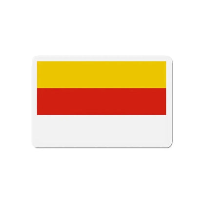 Flag of Grudziądz Poland - Refrigerator Magnet - The Sticker Space