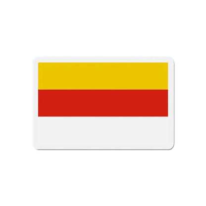 Flag of Grudziądz Poland - Refrigerator Magnet - The Sticker Space