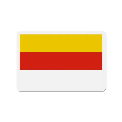 Flag of Grudziądz Poland - Refrigerator Magnet - The Sticker Space