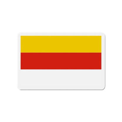 Flag of Grudziądz Poland - Refrigerator Magnet - The Sticker Space