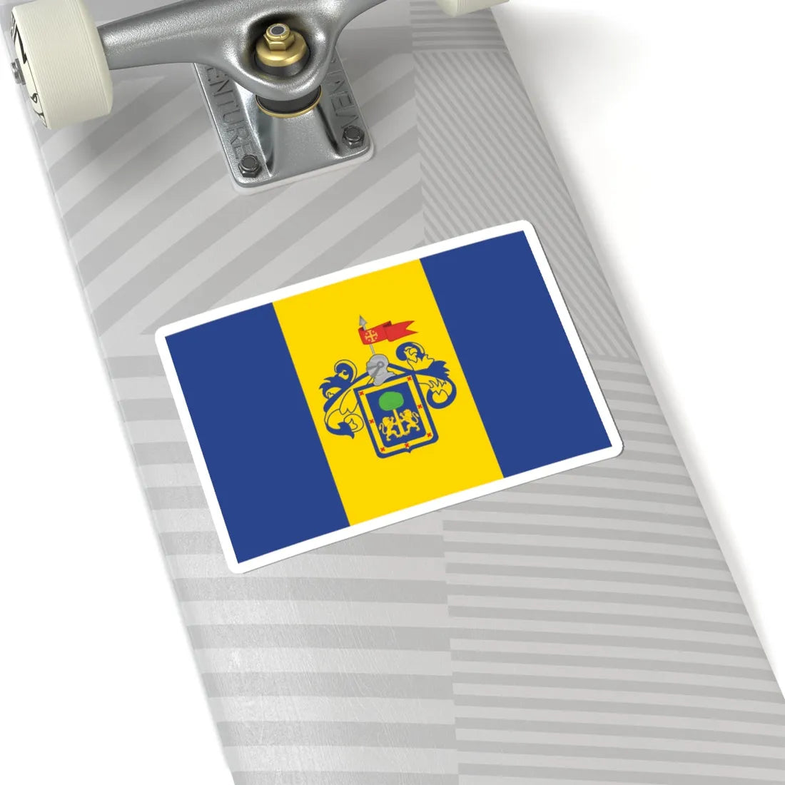 Flag of Guadalajara México (Mexico) STICKER Vinyl Kiss-Cut Decal - The Sticker Space