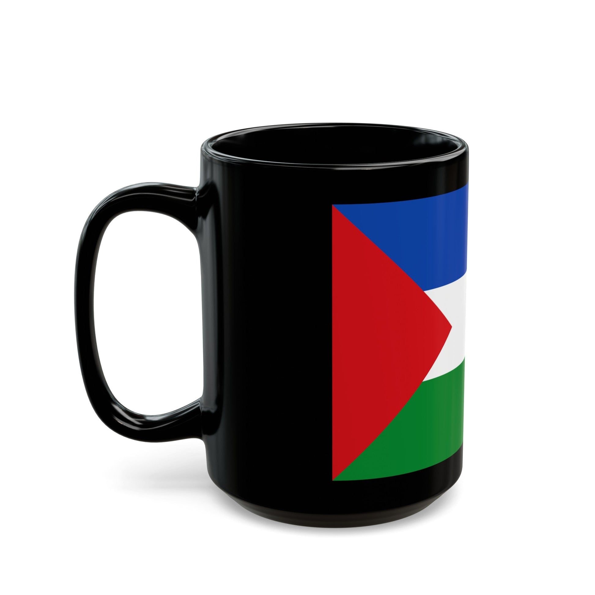 Flag of Guanacaste Province Costa Rica - Black Coffee Mug-The Sticker Space