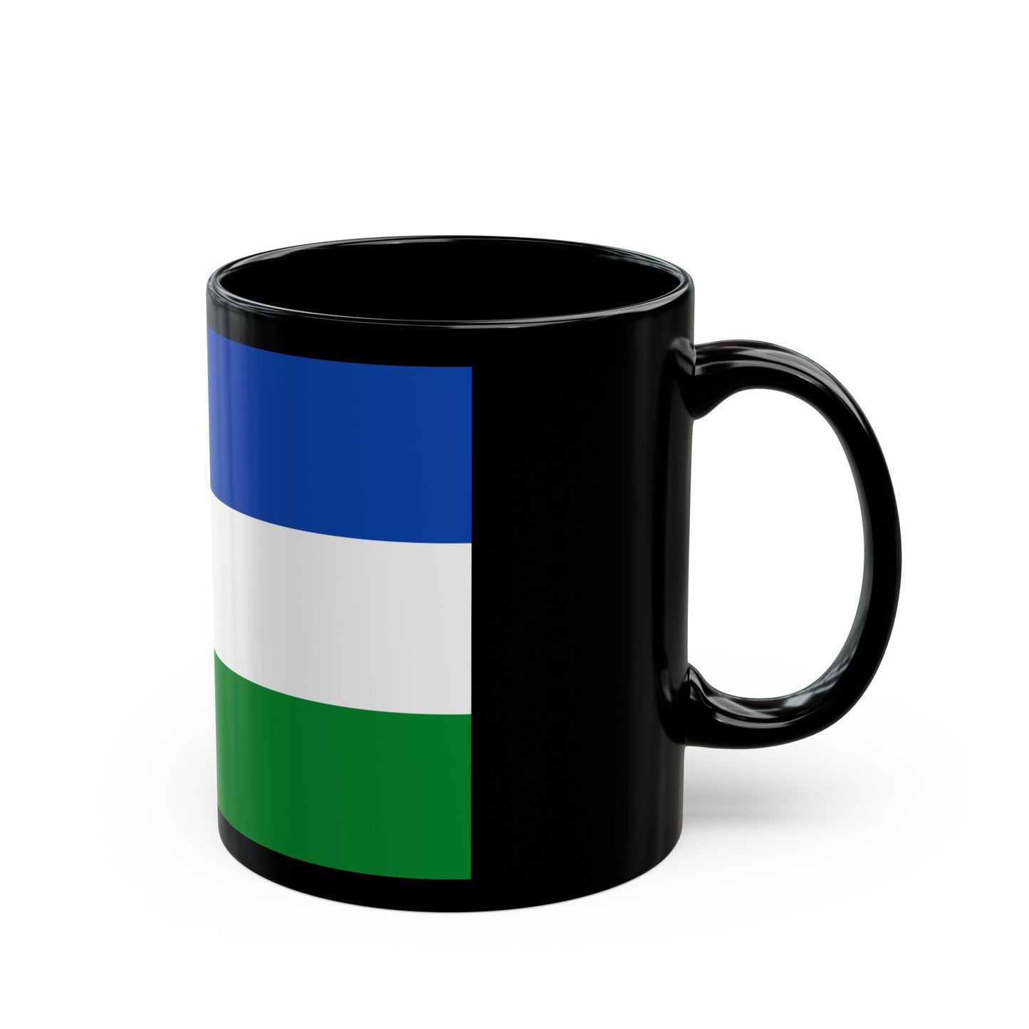 Flag of Guanacaste Province Costa Rica - Black Coffee Mug-The Sticker Space