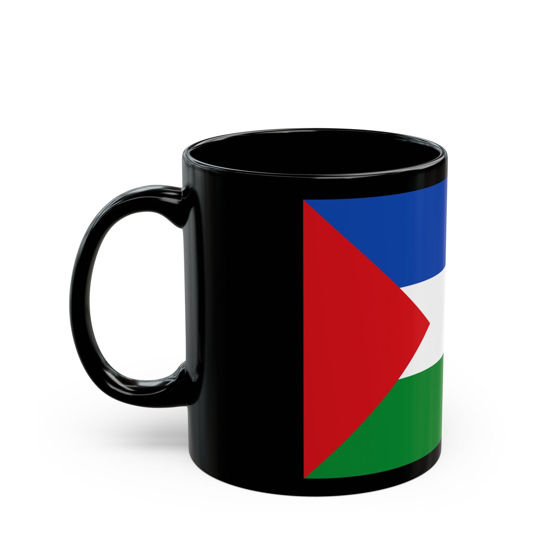 Flag of Guanacaste Province Costa Rica - Black Coffee Mug-The Sticker Space