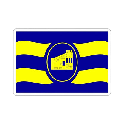 Flag of Guanica Puerto Rico STICKER Vinyl Die-Cut Decal 4 Inch - The Sticker Space