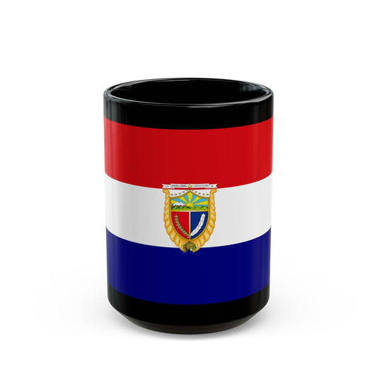 Flag of Guaranda Ecuador - Black Coffee Mug-15oz-The Sticker Space