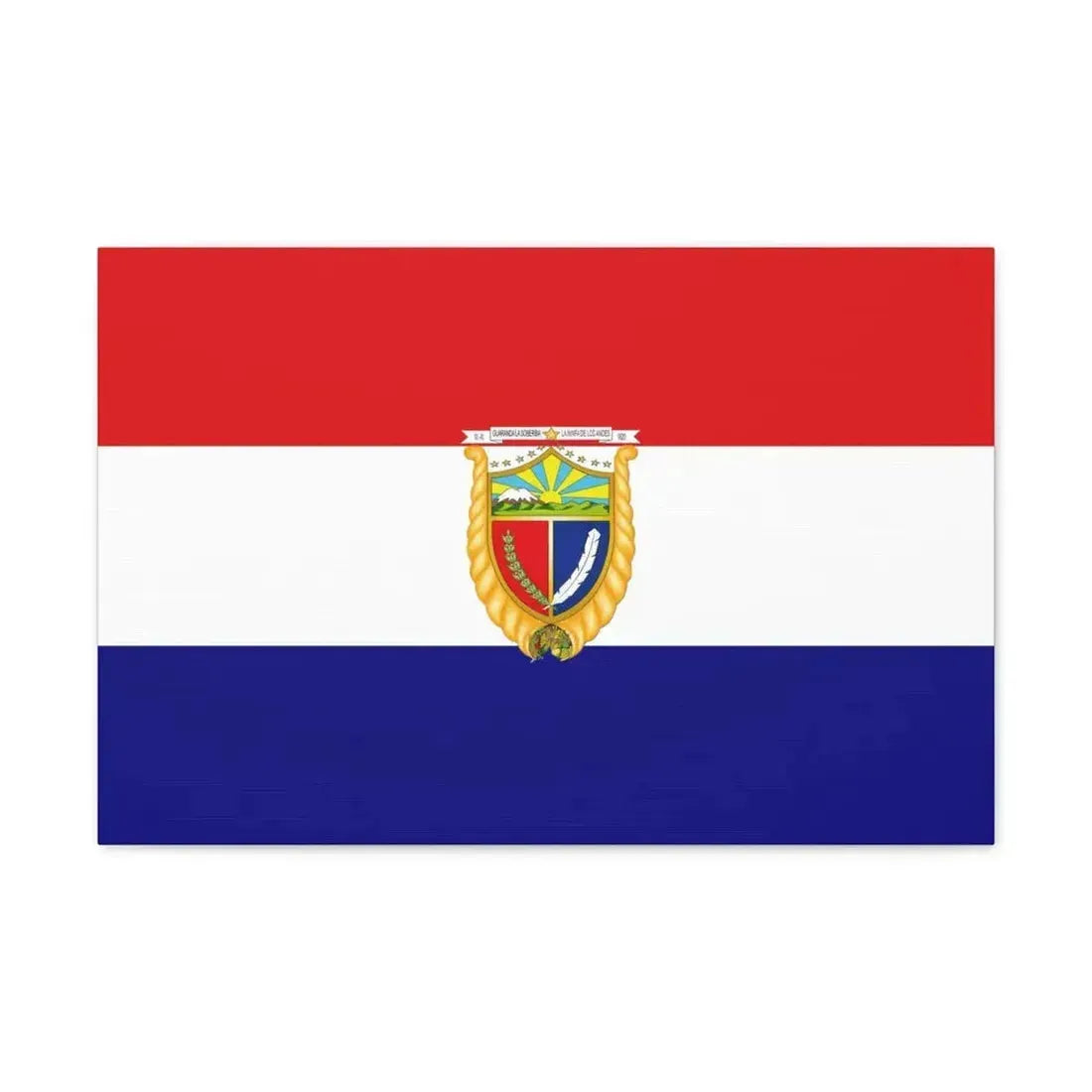 Flag of Guaranda Ecuador - Canvas Wall Art - The Sticker Space