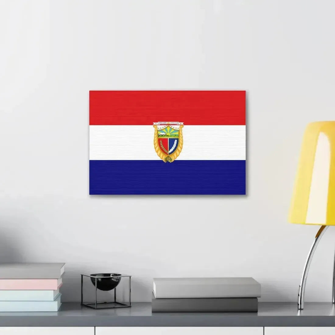 Flag of Guaranda Ecuador - Canvas Wall Art - The Sticker Space