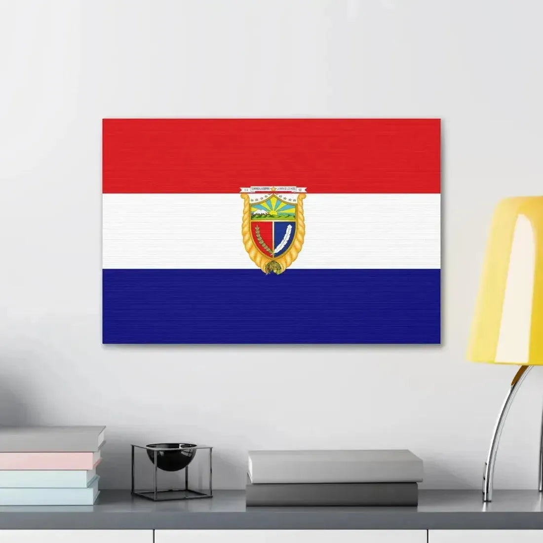 Flag of Guaranda Ecuador - Canvas Wall Art - The Sticker Space