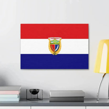 Flag of Guaranda Ecuador - Canvas Wall Art - The Sticker Space