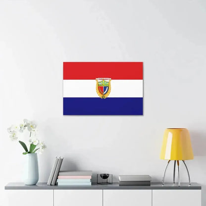 Flag of Guaranda Ecuador - Canvas Wall Art - The Sticker Space