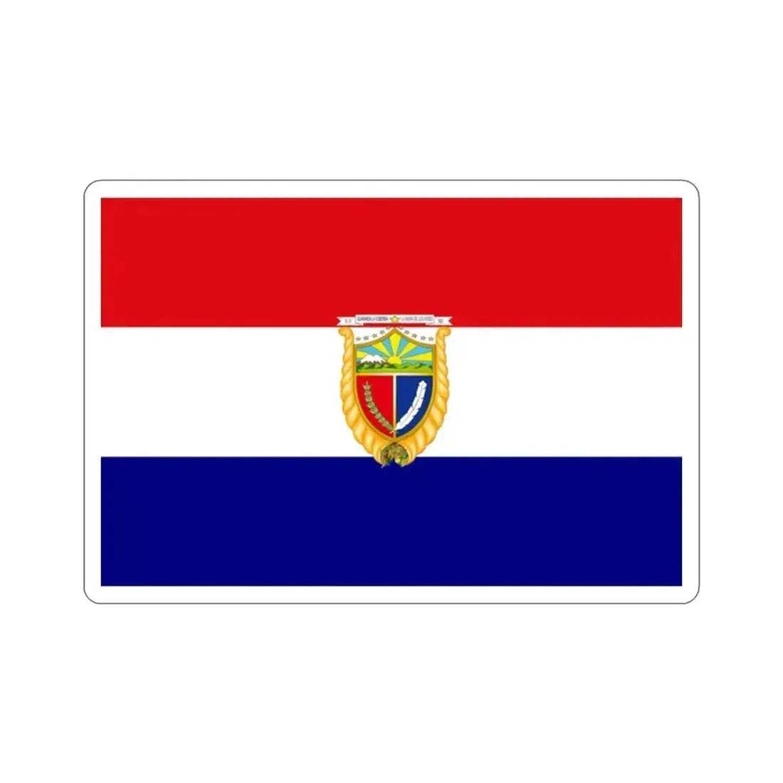 Flag of Guaranda Ecuador STICKER Vinyl Die-Cut Decal 2 Inch - The Sticker Space