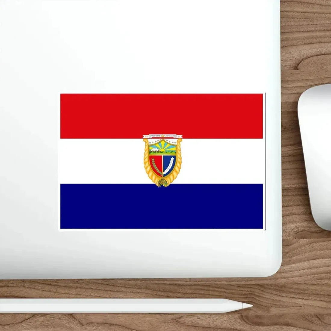 Flag of Guaranda Ecuador STICKER Vinyl Die-Cut Decal - The Sticker Space